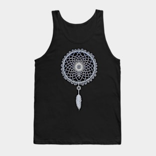 Mystical Silver Dreamscape Tank Top